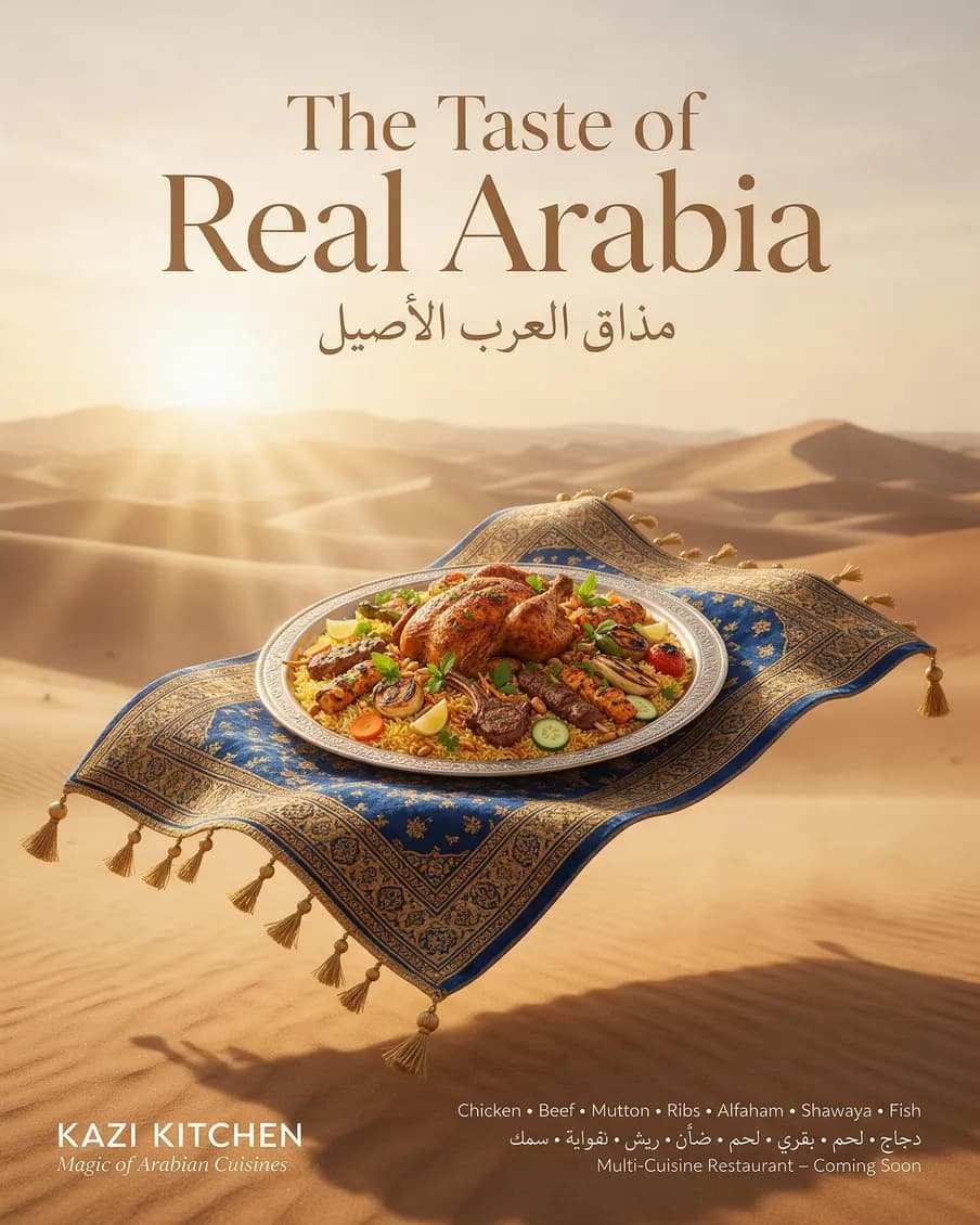 Taste of real Arabia