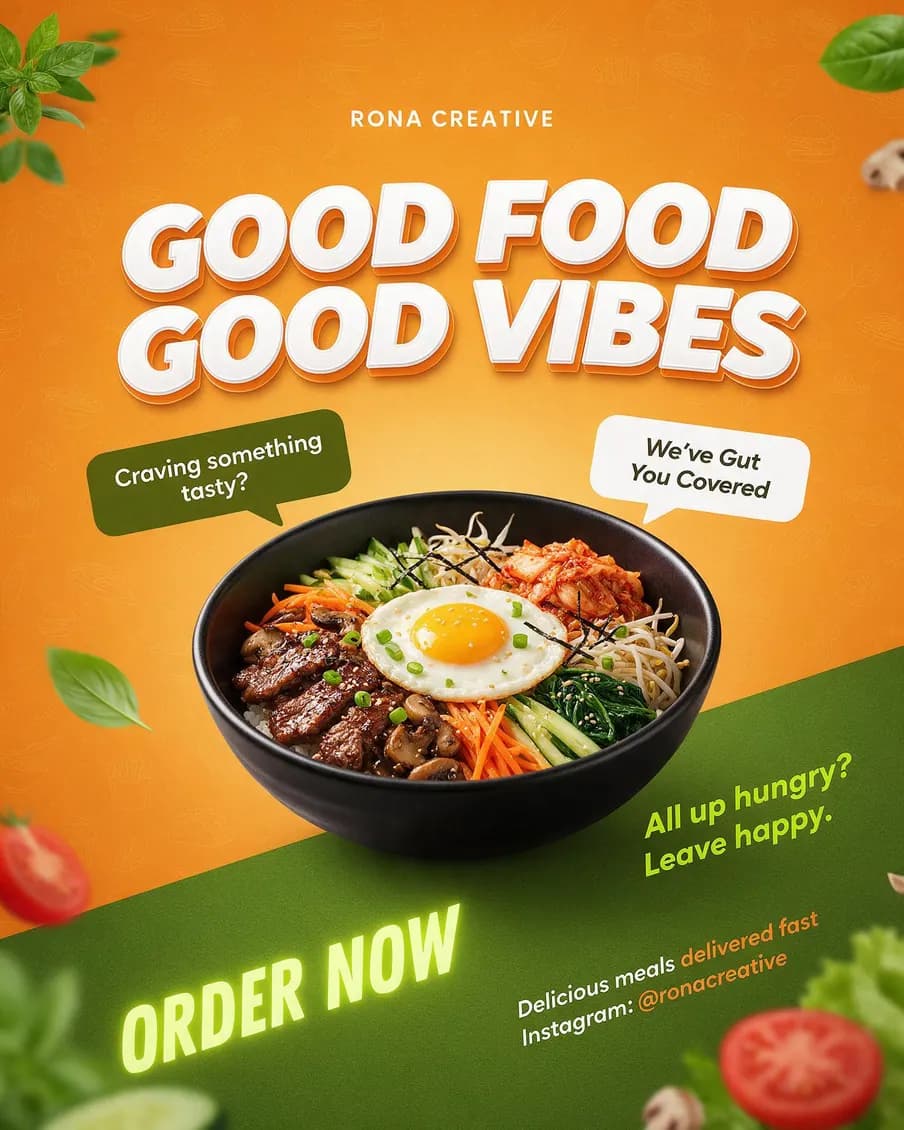 Good food, good vibes