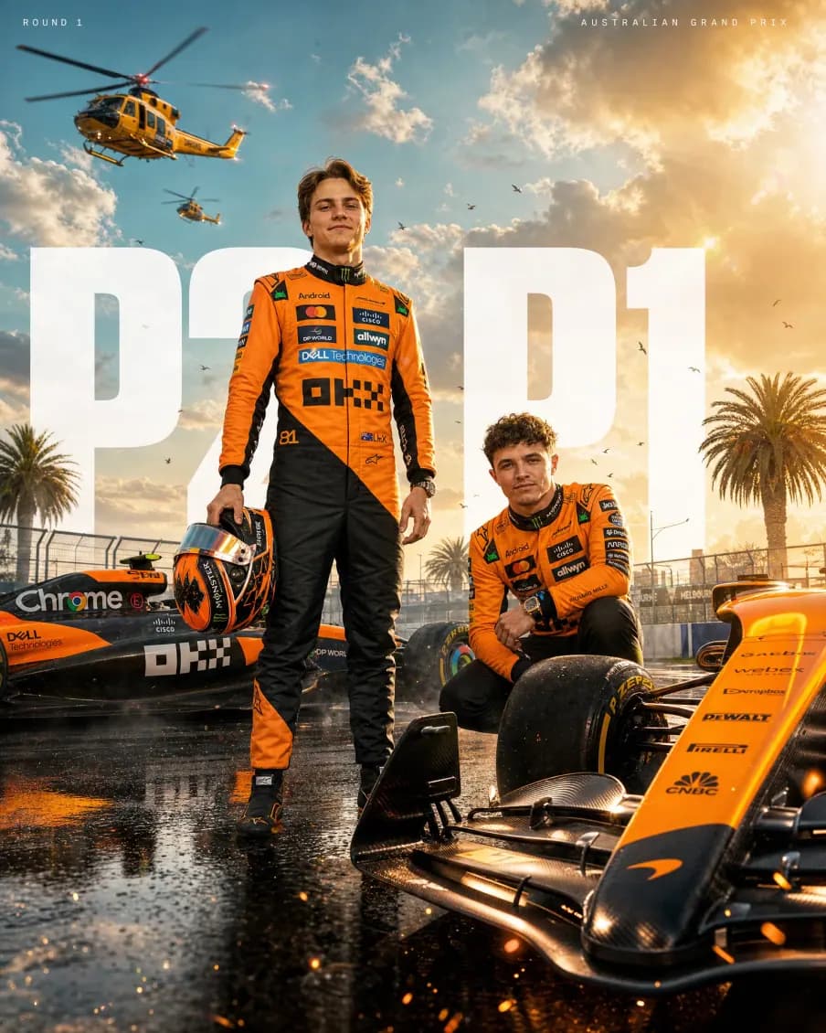 McLaren front-row lockout