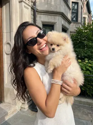 Fluffy puppy scene