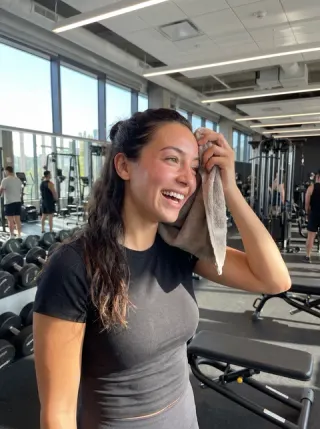 Gym scene