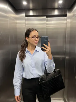 Work day scene