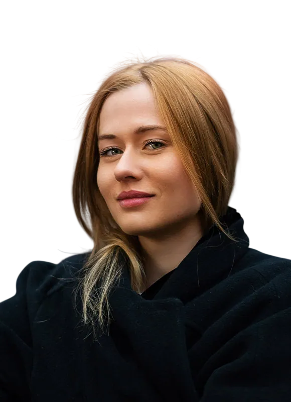 A portrait next to the same portrait with its background removed
