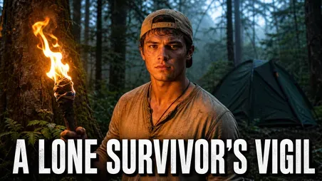 Survival story thumbnail: "A lone survivor's vigil"