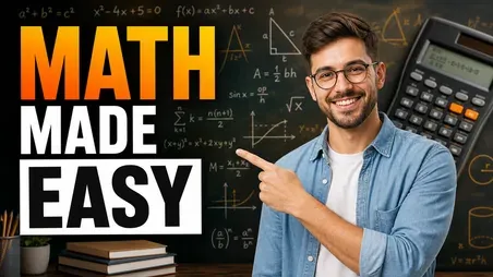 Education thumbnail: "Math made easy"