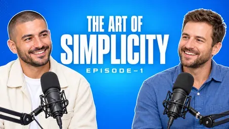 Podcast thumbnail: "The art of simplicity"