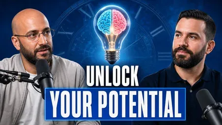 Podcast thumbnail: "Unlock your potential"