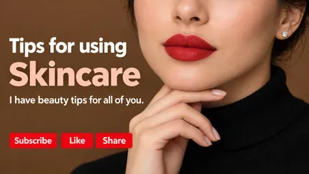 Beauty thumbnail: tips for using skincare