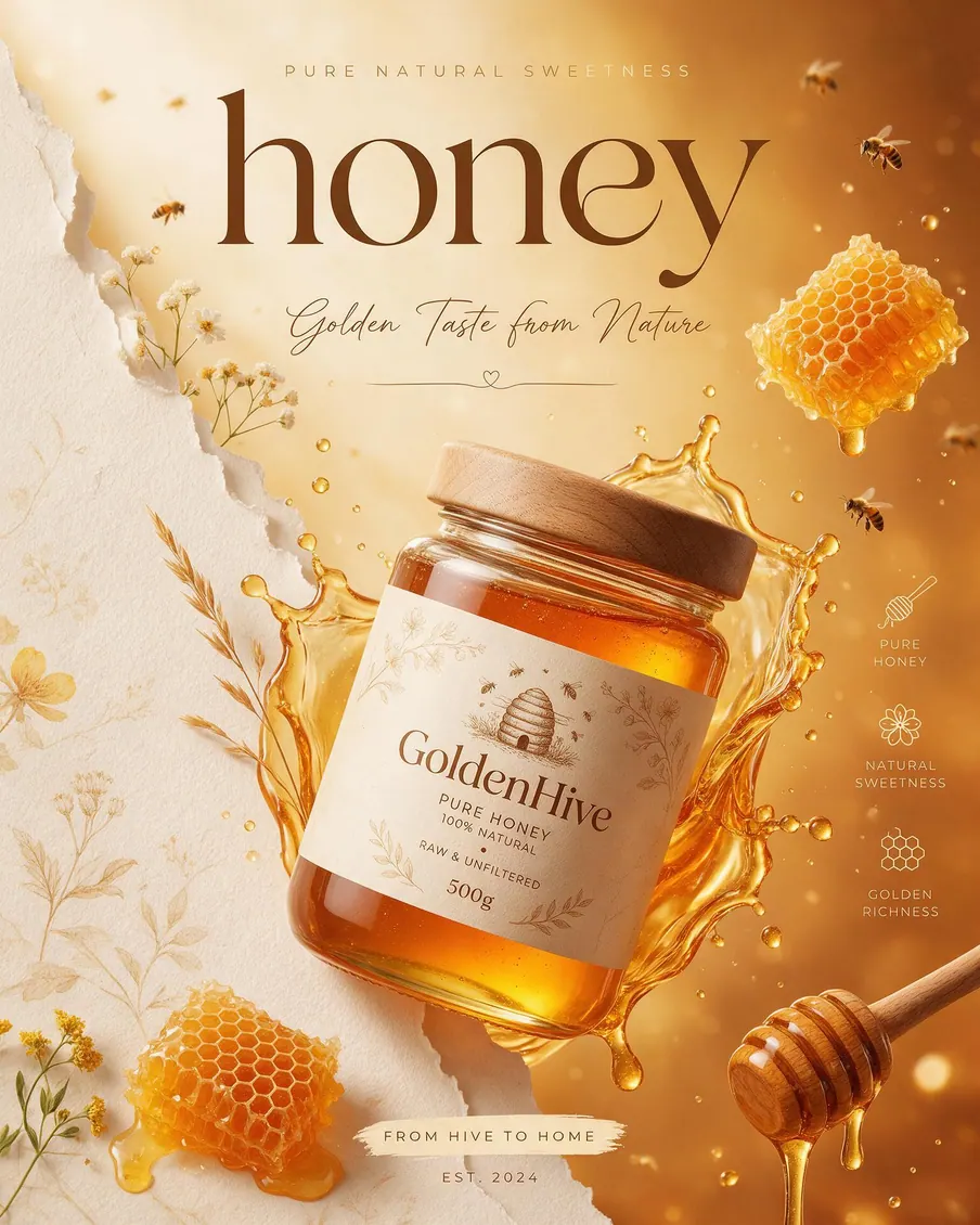 GoldenHive honey