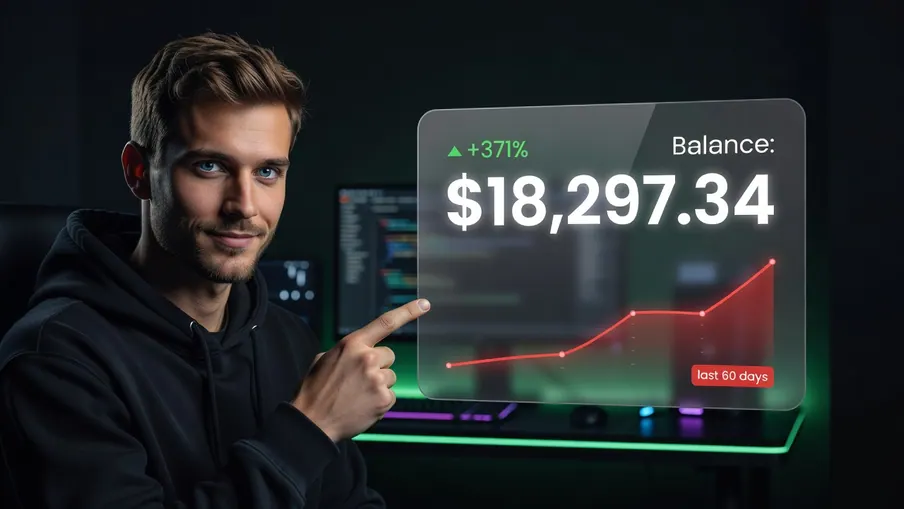 Online earnings dashboard