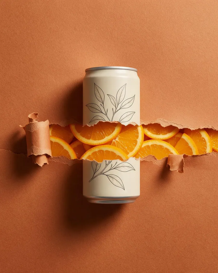 Orange reveal